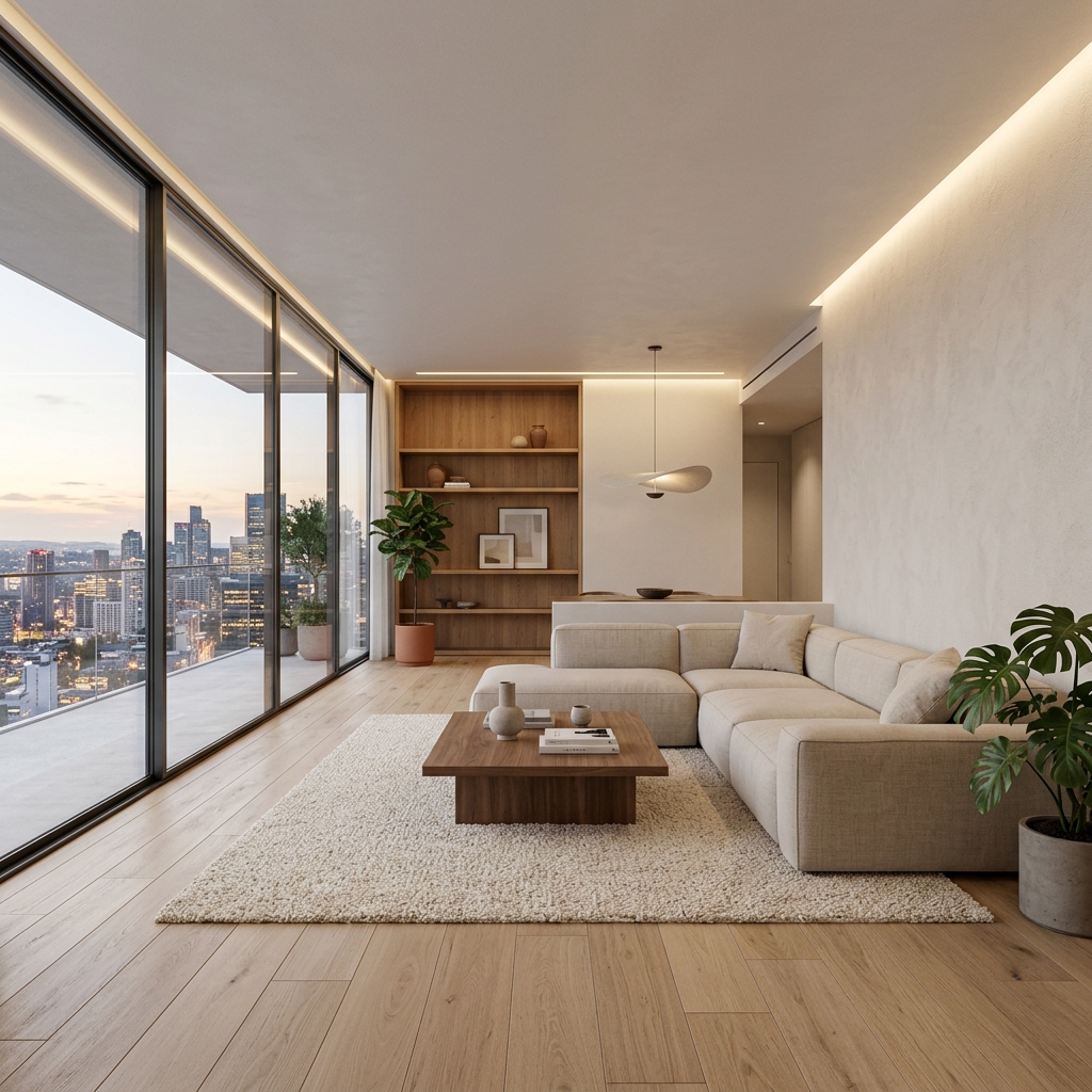 AI-RAS Structural Model & Interior Rendering