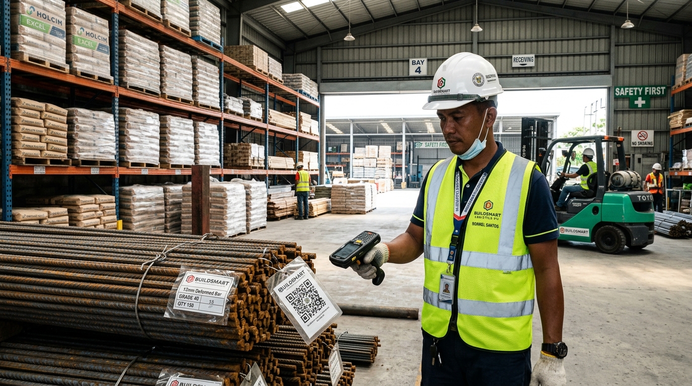 MATERIALS & WAREHOUSE CONTROL Hyper-Realistic Construction Photography